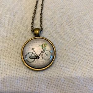 bicycle necklace